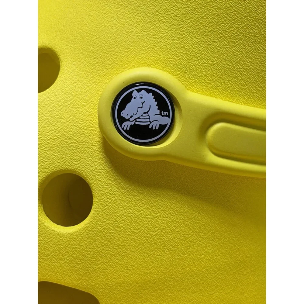 MSCHF X CROCS BIG YELLOW BOOTS CROCS SIZE 6 NEW WITH BOX